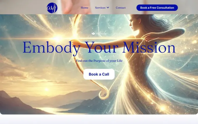 Screenshot of the Mission to Success M-Body page